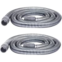 Huapa 2PCS NUEVO Resmed S9 Slimline CPAP manguera de tubería (19mmx1.8m) - reemplazo para el ResMed S9 CPAP